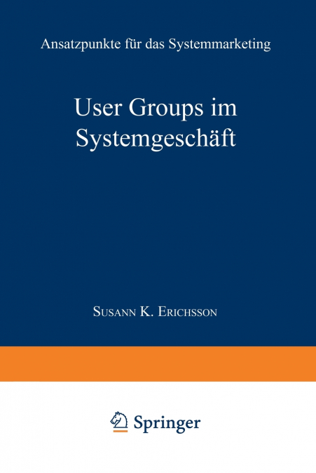 User Groups im Systemgeschäft