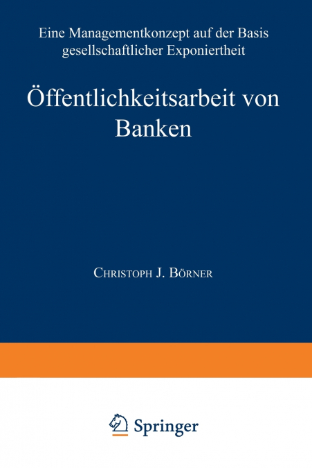 Öffentlichkeitsarbeit von Banken