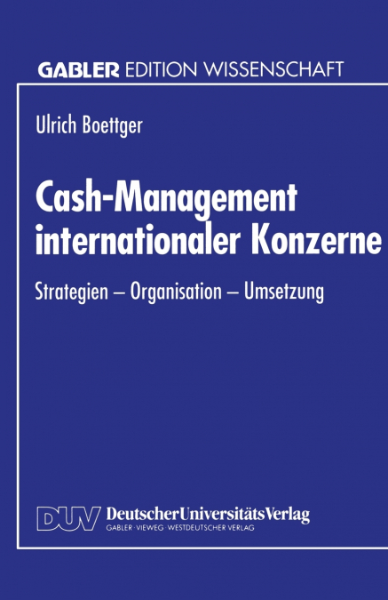 Cash-Management internationaler Konzerne