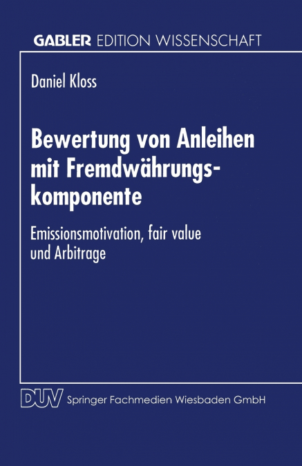 Bewertung von Anleihen mit Fremdwährungskomponente