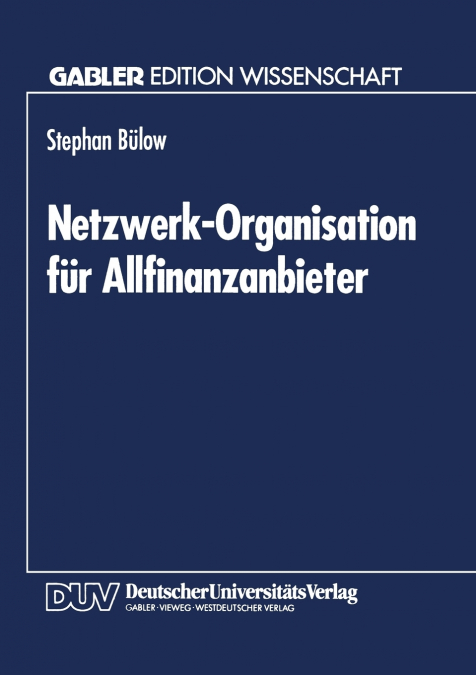 Netzwerk-Organisation für Allfinanzanbieter