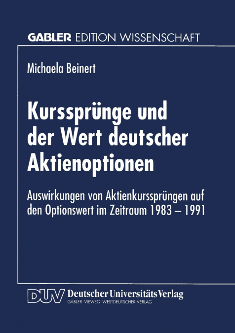 Kurssprünge und der Wert deutscher Aktienoptionen
