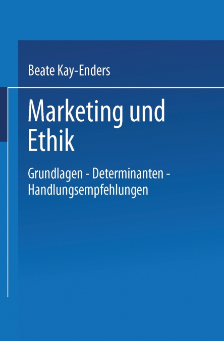 Marketing und Ethik