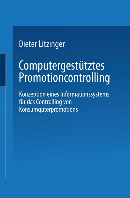 Computergestütztes Promotioncontrolling