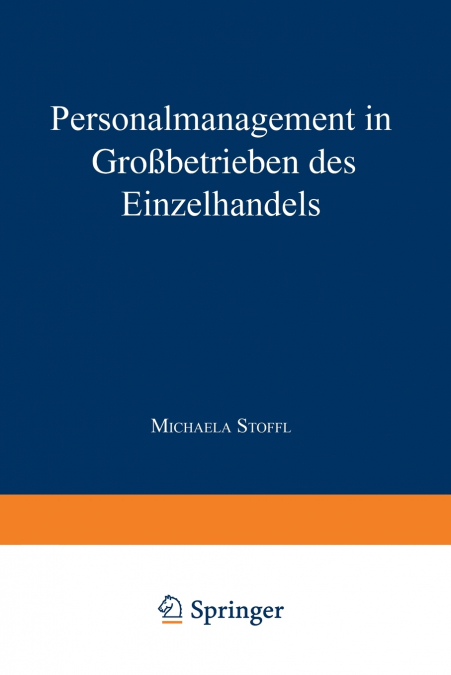 Personalmanagement in Großbetrieben des Einzelhandels