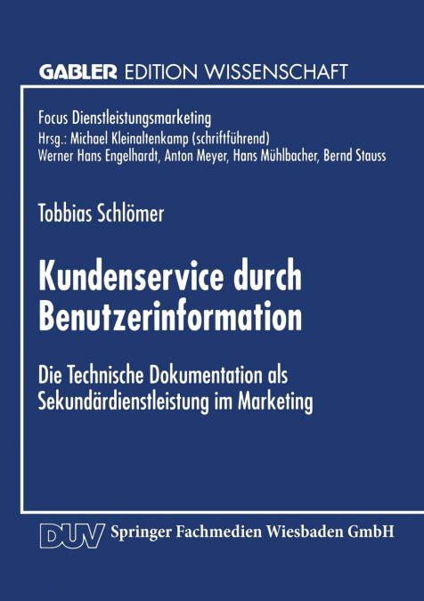 Kundenservice durch Benutzerinformation