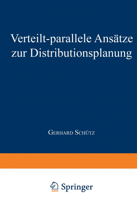 Verteilt-parallele Ansätze zur Distributionsplanung