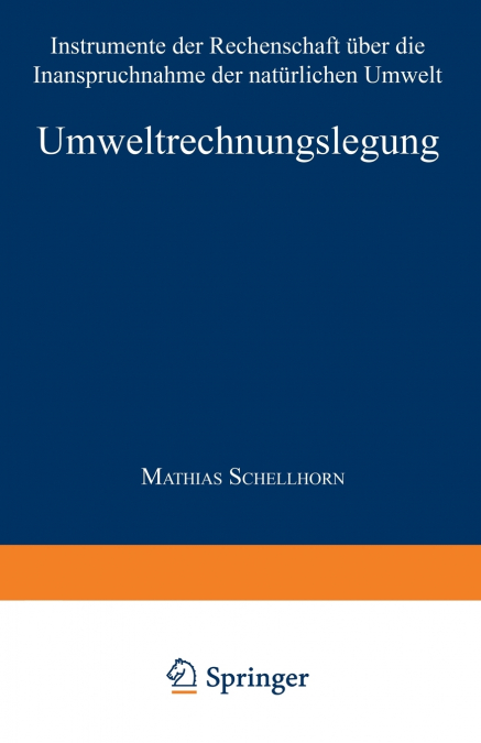 Umweltrechnungslegung