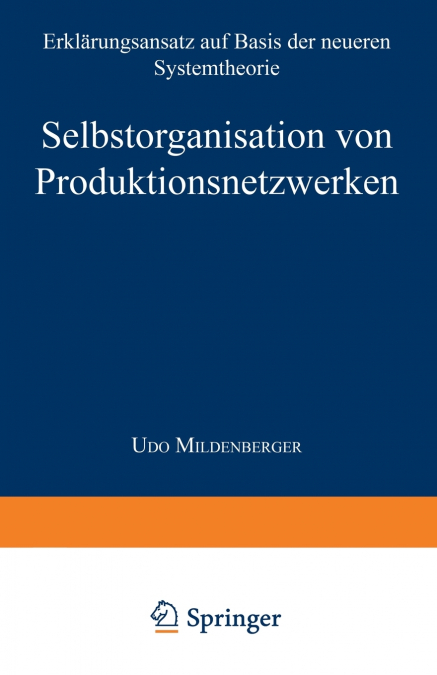 Selbstorganisation von Produktionsnetzwerken