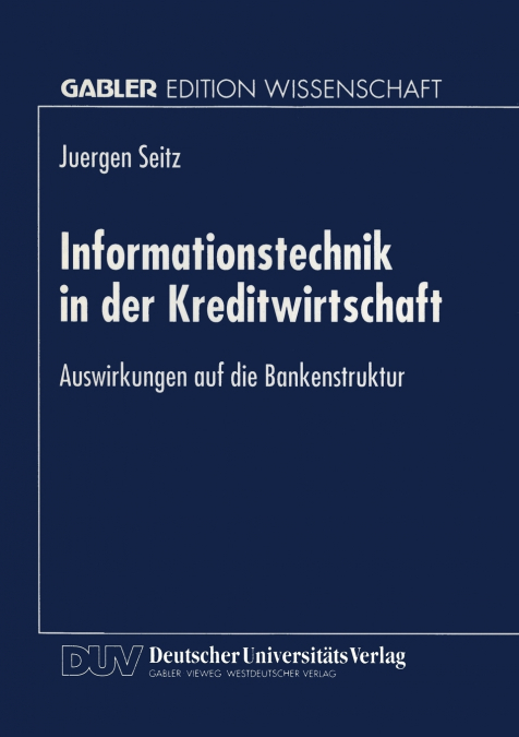 Informationstechnik in der Kreditwirtschaft
