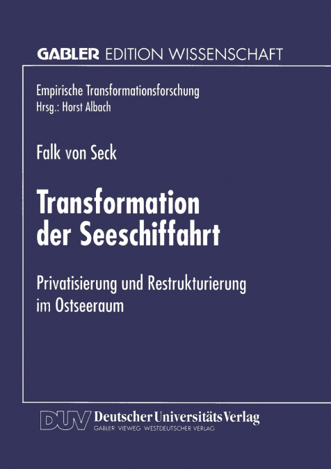 Transformation der Seeschiffahrt