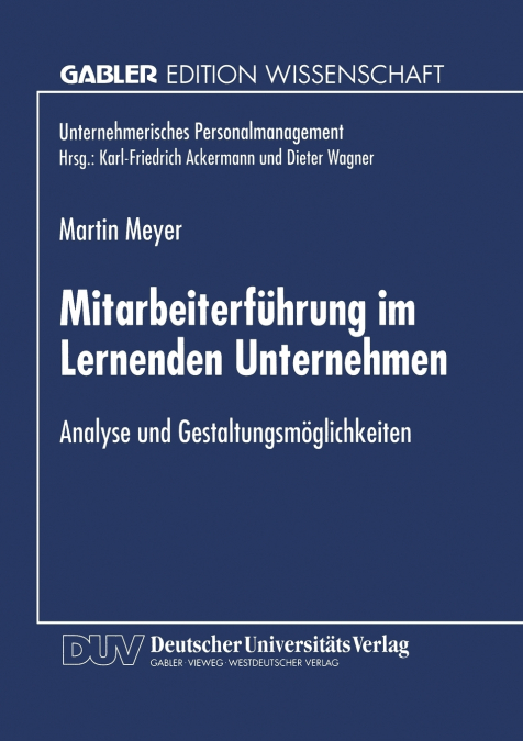 Mitarbeiterführung im Lernenden Unternehmen