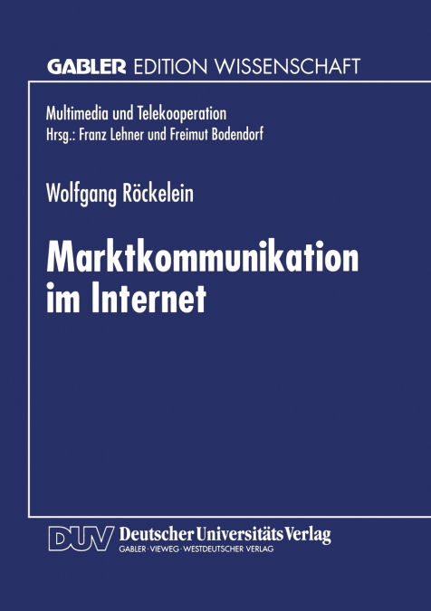 Marktkommunikation Im Internet