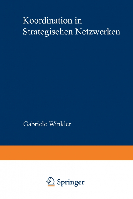 Koordination in strategischen Netzwerken