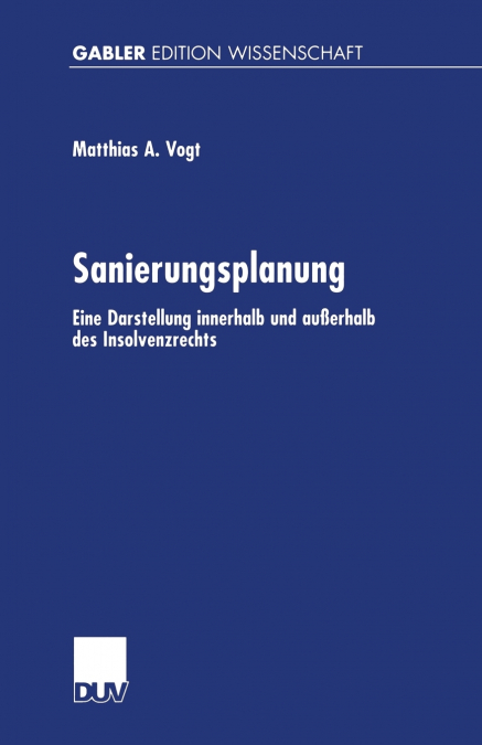 Sanierungsplanung