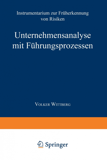 Unternehmensanalyse mit Führungsprozessen