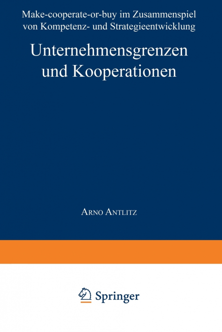 Unternehmensgrenzen und Kooperationen