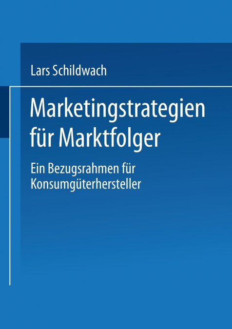 Marketingstrategien Fur Marktfolger
