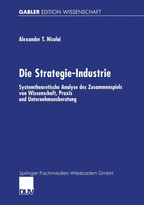 Die Strategie-Industrie