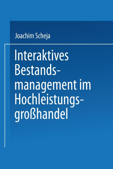 Interaktives Bestandsmanagement im Hochleistungsgroßhandel