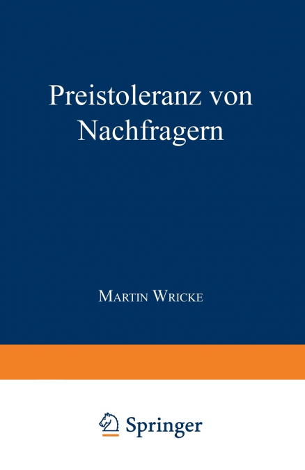 Preistoleranz von Nachfragern