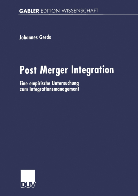 Post Merger Integration