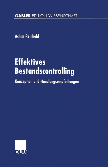 Effektives Bestandscontrolling