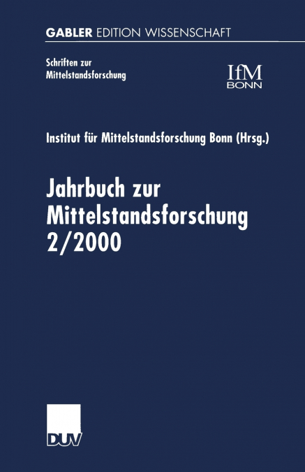 Jahrbuch zur Mittelstandsforschung 2/2000