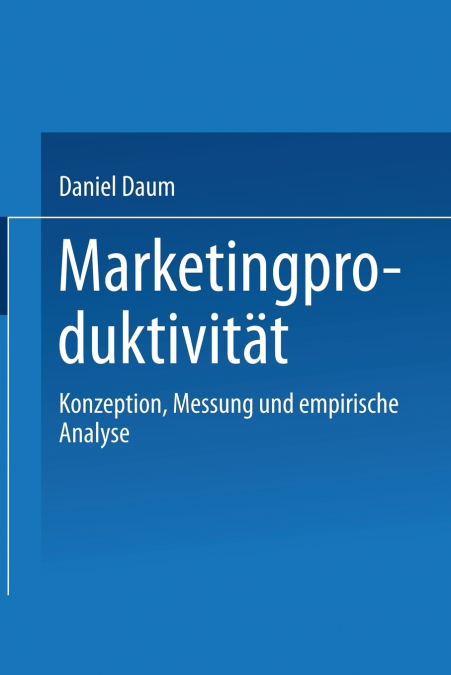 Marketingproduktivität