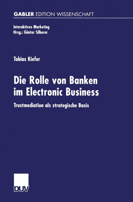Die Rolle Von Banken Im Electronic Business
