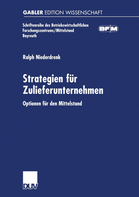 Strategien für Zulieferunternehmen