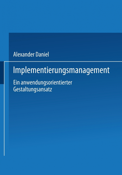 Implementierungsmanagement