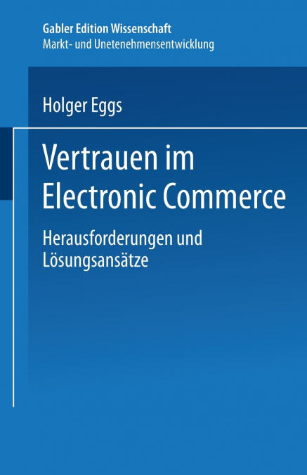 Vertrauen im Electronic Commerce