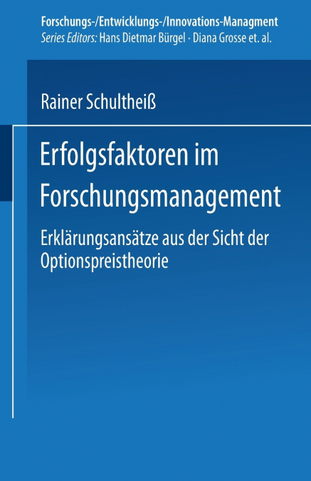 Erfolgsfaktoren Im Forschungsmanagement
