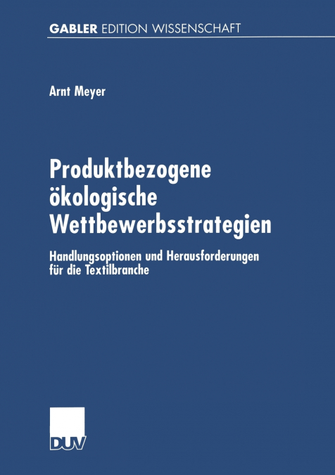 Produktbezogene ökologische Wettbewerbsstrategien