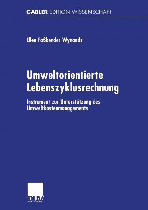 Umweltorientierte Lebenszyklusrechnung