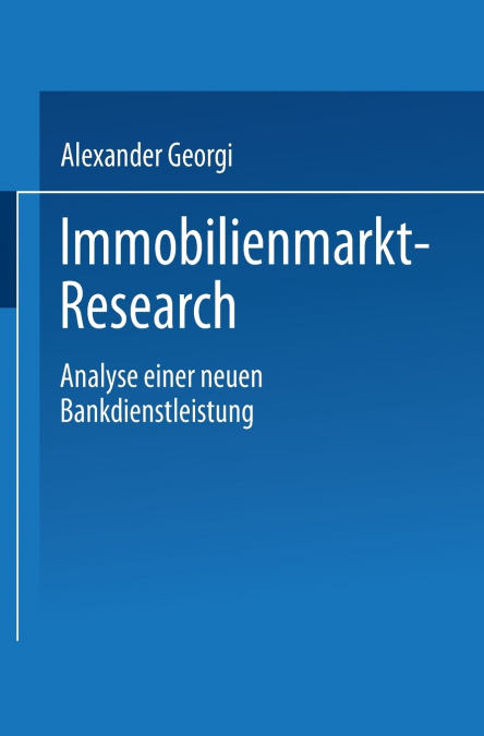 Immobilienmarkt-Research