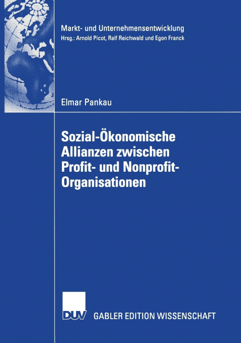 Sozial-Ökonomische Allianzen zwischen Profit- und Nonprofit-Organisationen
