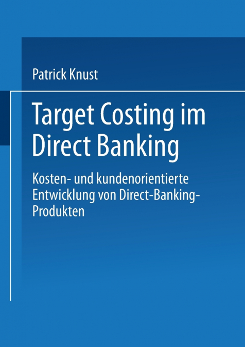 Target Costing Im Direct Banking