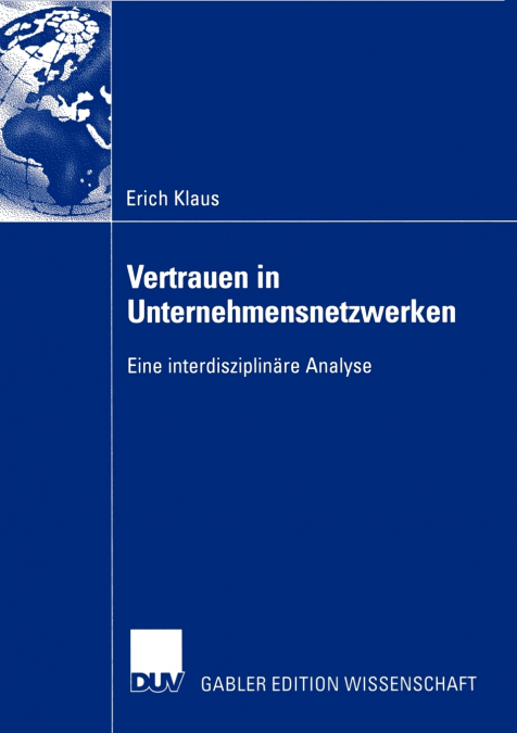 Vertrauen in Unternehmensnetzwerken