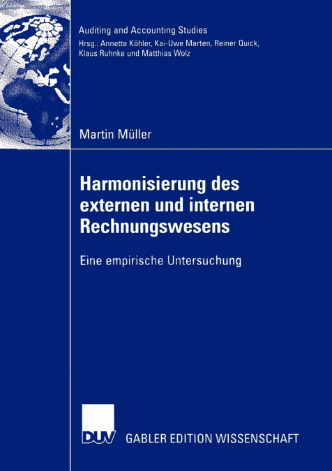 Harmonisierung des internen und externen Rechnungswesens