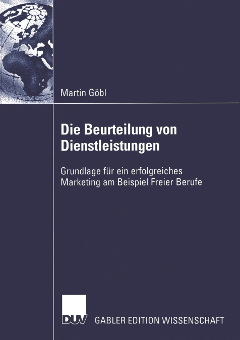 Die Beurteilung von Dienstleistungen