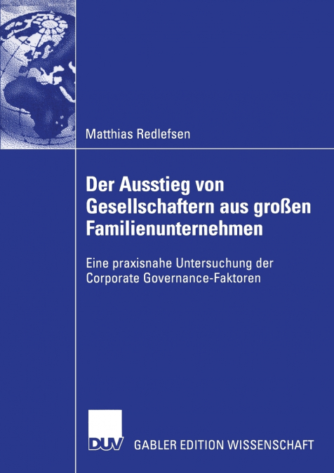 Der Ausstieg von Gesellschaftern aus großen Familienunternehmen