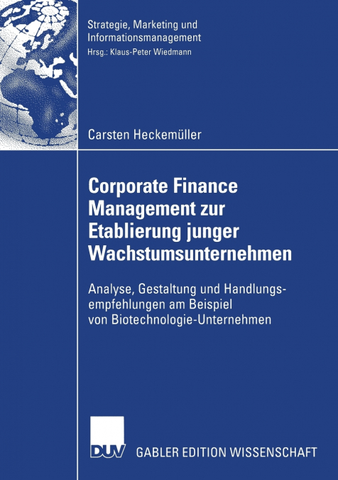 Corporate Finance Management zur Etablierung junger Wachstumsunternehmen