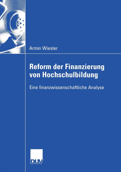 Reform der Finanzierung von Hochschulbildung