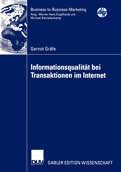 Informationsqualität bei Transaktionen im Internet