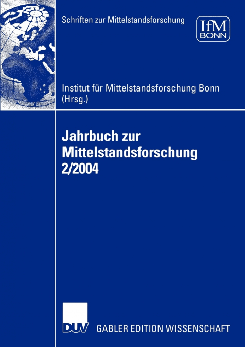 Jahrbuch zur Mittelstandsforschung 2/2004