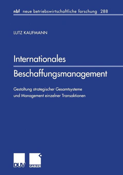 Internationales Beschaffungsmanagement