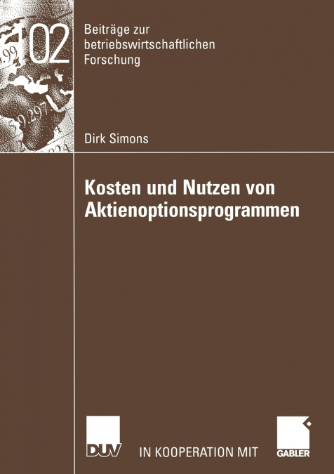 Kosten Und Nutzen Von Aktienoptionsprogrammen