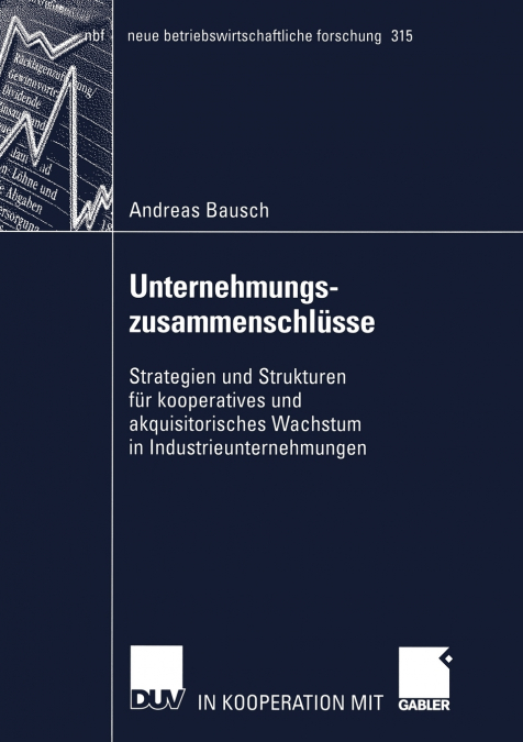Unternehmungszusammenschlüsse